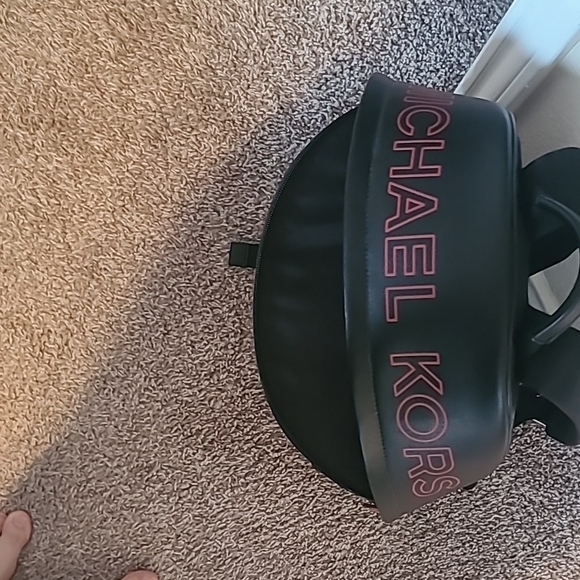 Michael Kors Black and Red Men's Backpack - Picture 4 of 4